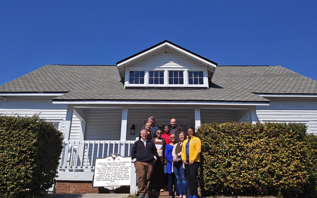 Site Visit at Great Branch School and Teacherage in Orangeburg